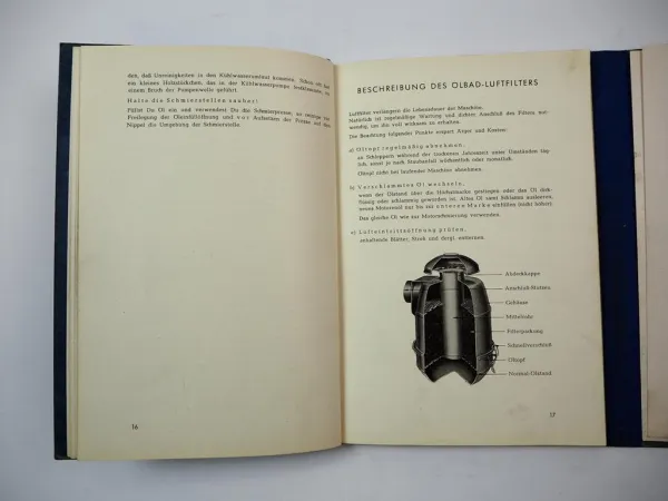 Original O&K S32A Schlepper 36 PS Betriebsanleitung Ersatzteilliste ca. 1950