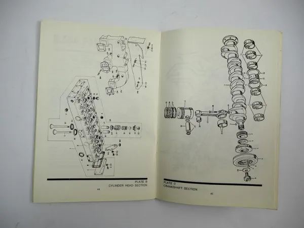 Original Perkins 6.372 T6.3543 6.3542 T6.354 6.354 Diesel Engine Handbook 1975