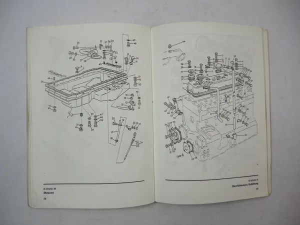 Original Perkins T6.3544 6.3544 6.3724 Dieselmotor Betriebsanleitung Wartung 1988