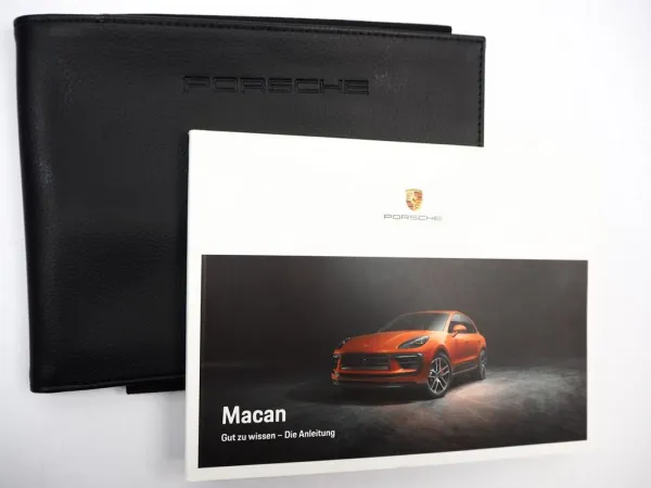 Original Porsche Macan 95B T S GTS Betriebsanleitung 6/2023 Bordmappe Deutsch