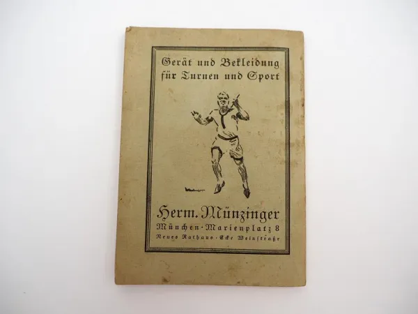 Original Programmheft Festprogramm 13. Deutsches Turnfest München 1923