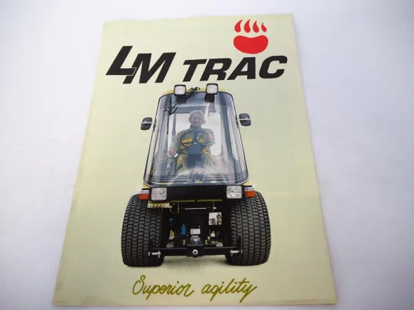 Original Prospekt Brochure Superior Aqility LM Trac Multipurpose Machines