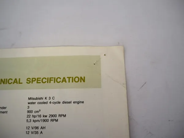 Original Prospekt Brochure Superior Aqility LM Trac Multipurpose Machines