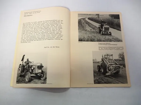 Original Prospekt Busatis Mähwerk an z.B. Unimog Deutz Fendt Schlepper 1968/69