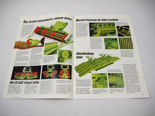 Original Prospekt Claas Dominator 88 SL Maxi Mähdrescher 07/1996