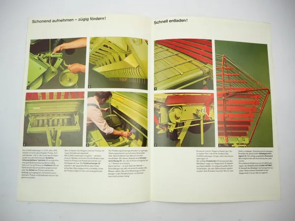 Original Prospekt Claas Ladewagen Autonom LL LWL LWG 1978