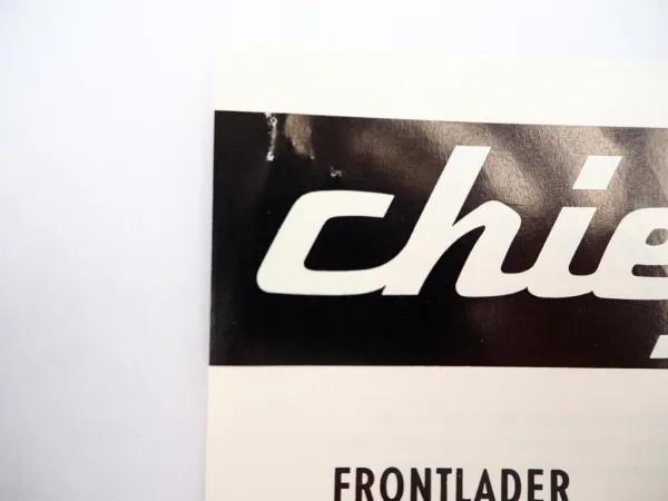 Original Prospekt Danlift Chief Frontlader am Deutz Schlepper