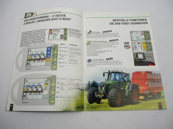 Original Prospekt Fendt 711 712 714 716 Vario Traktor 700er Serie ca. 2003