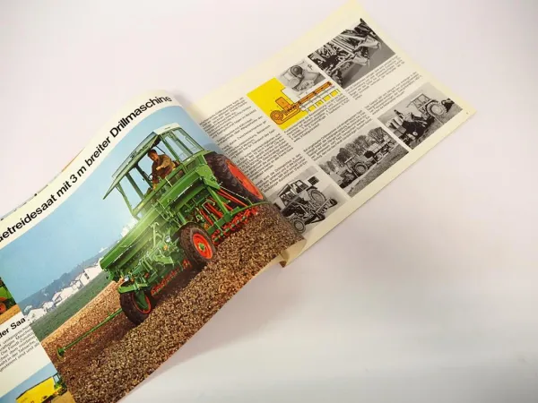 Original Prospekt Fendt F 231 255 275 GT Geräteträger Arbeitsgeräte 1977