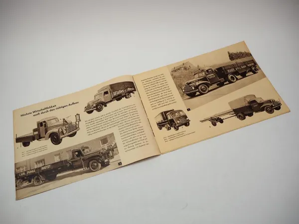 Original Prospekt Ford FK 1000 1250 Der LKW mit dem Aufbau nach Ihrer Wahl