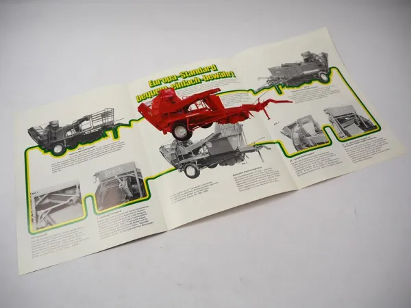 Original Prospekt Grimme Kartoffelvollernter Europa Standard Landtechnik