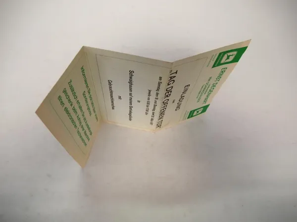 Original Prospekt John Deere Vertragshändler Ernst Degenhart Schwaighausen 1977