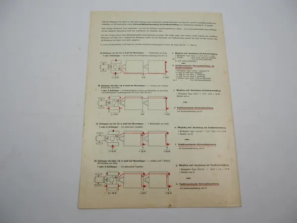 Original Prospekt Jokon Johann & Konen Beuel Rhein Leuchten f. Traktor Anhänger