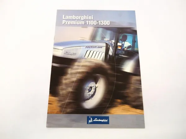 Original Prospekt Lamborghini Premium 1100 1300 Schlepper mit techn. Daten 2000