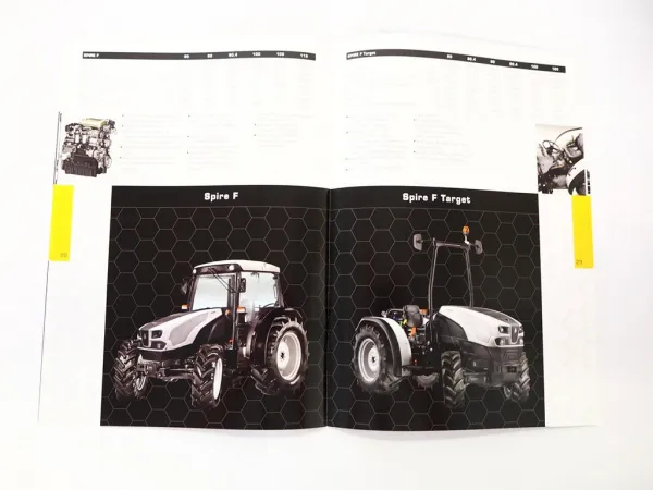 Original Prospekt Lamborghini Produktprogramm Traktoren 2018