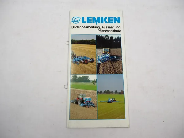 Original Prospekt Lemken Produktprogramm Anbaugeräte für Schlepper 2007