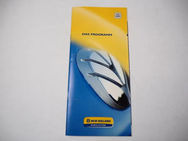 Original Prospekt New Holland Produktprogramm Traktor Häcksler Mähdrescher 2007