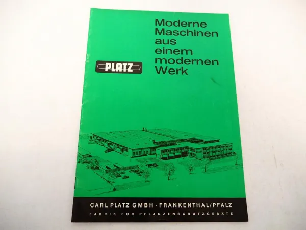 Original Prospekt Platz Spritzgeräte Sprühgeräte Pumpen z.B. an Unimog 1965