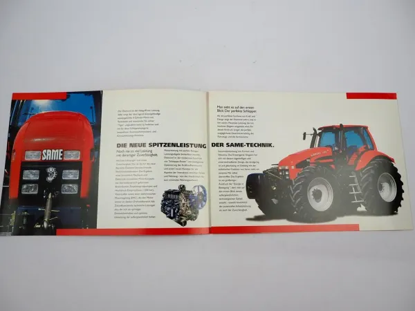 Original Prospekt Same Diamond 230 260 Schlepper 10/1999 mit technischen Daten