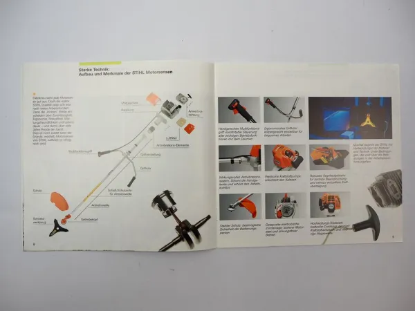 Original Prospekt Stihl Motorsensen 1996 Ratgeber Grundstückspflege