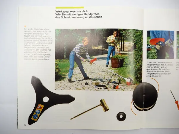 Original Prospekt Stihl Motorsensen 1996 Ratgeber Grundstückspflege
