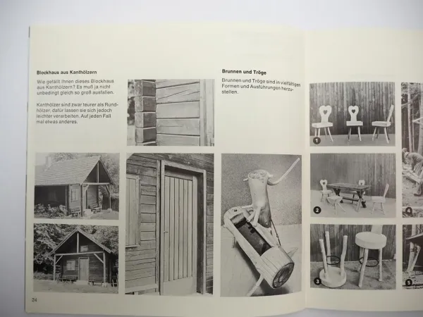 Original Prospekt Stihl Sägen Trennen Schneiden 1980er Jahre Ratgeber