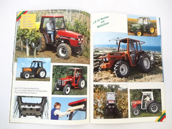 Original Prospekt Walter Mauser 30 Jahre Firmenjubiläum Traktor Kabinen 1990