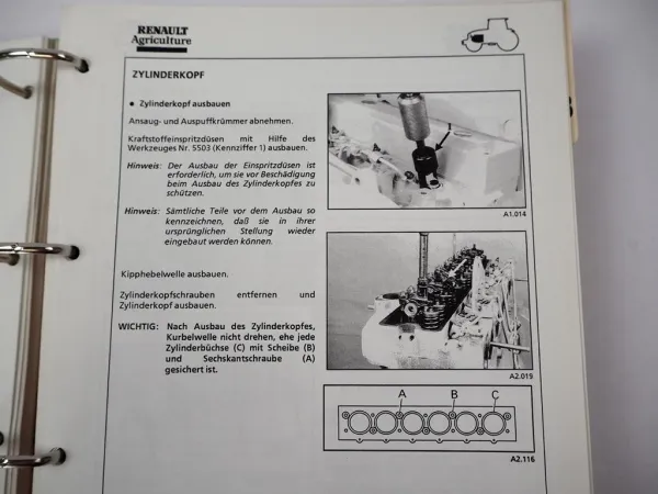 Original Renault Ares 710 720 Traktor Werkstatthandbuch Reparaturanleitung 1997