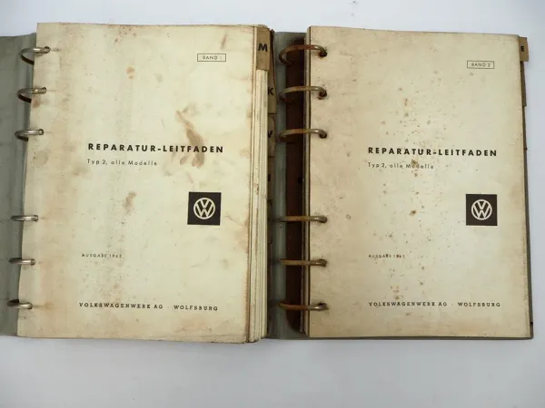 Original Reparaturleitfaden VW Transporter T1 Typ 2 ab 1963 Werkstatthandbuch 1968