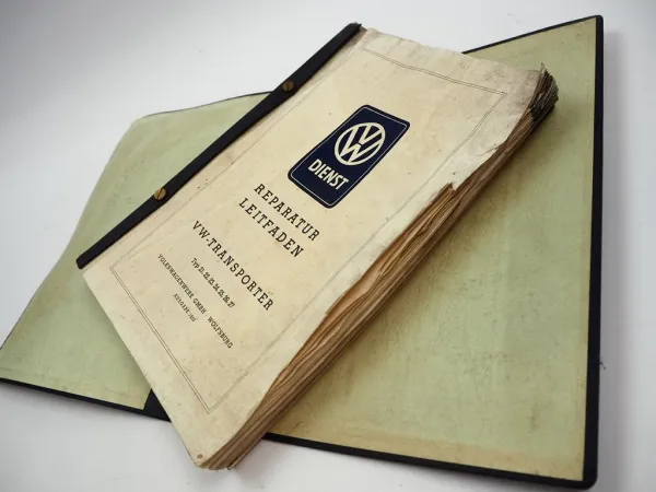 Original Reparaturleitfaden VW Transporter T1 Typ 2 Werkstatthandbuch 1953