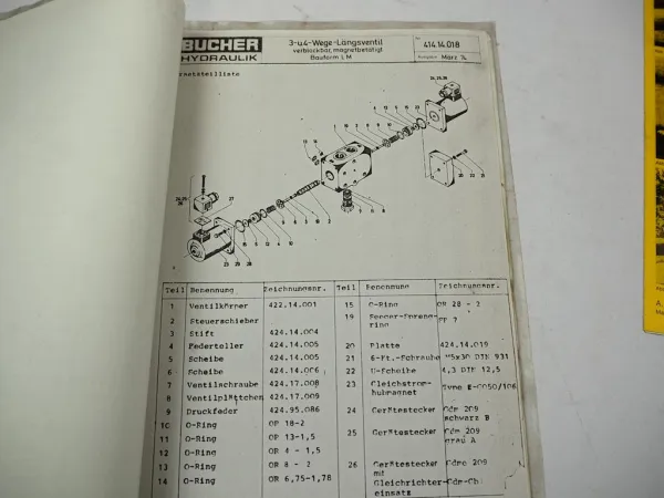 Original Ritter S66 S30 Seilwinde f. Schlepper Betriebsanleitung Ersatzteilliste