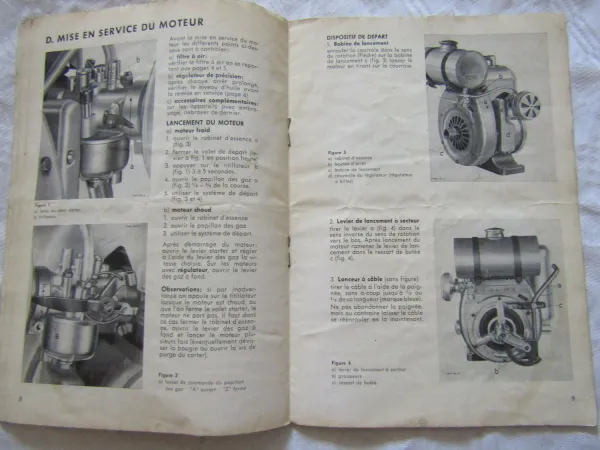 original Sachs Stamo 281 moteur mode demploi manuel no 454.2