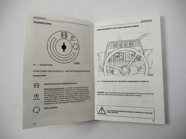 Original Same Silver 80 90 100.4 100.6 Traktor Betriebsanleitung Wartung 1997