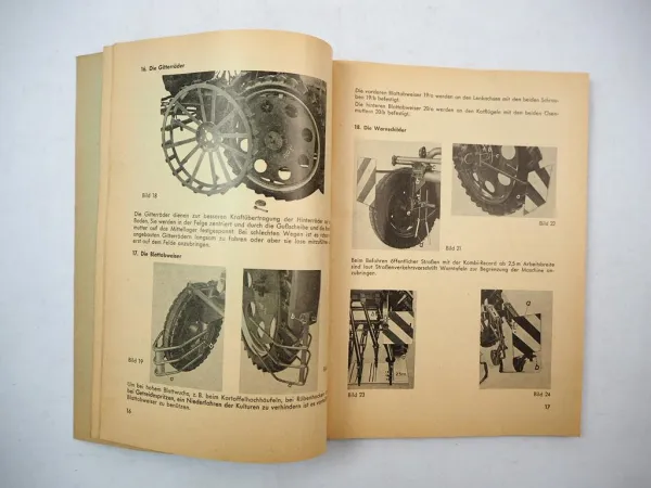 Original Schmotzer Mehrzweckgerät Kombi Record + Arbeitsgeräte Betriebsanleitung