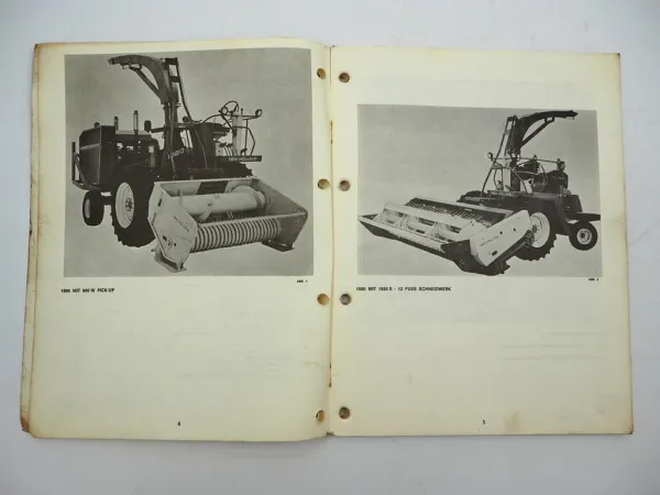 Original Sperry New Holland 1880 Feldhäcksler Betriebsanleitung Wartung 1974