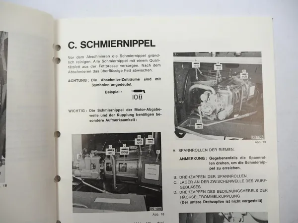 Original Sperry New Holland 1895 Feldhäcksler Betriebsanleitung Wartung 1979