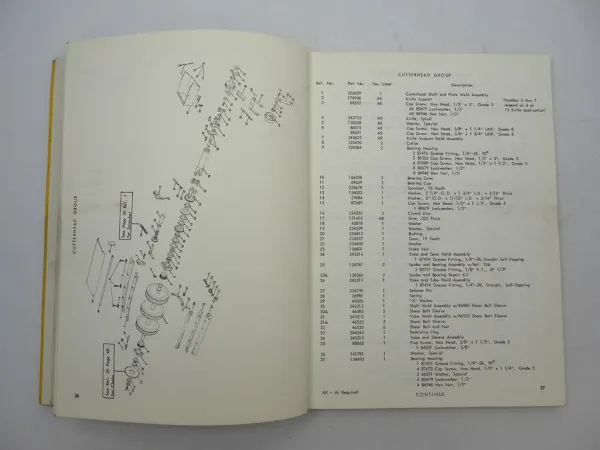 Original Sperry New Holland 890 Feldhäcksler Ersatzteilliste Parts List 1973