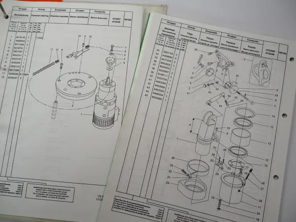 Original Still Wagner CS 20 Elektro Hubwagen Betriebsanleitung Ersatzteilliste 2001