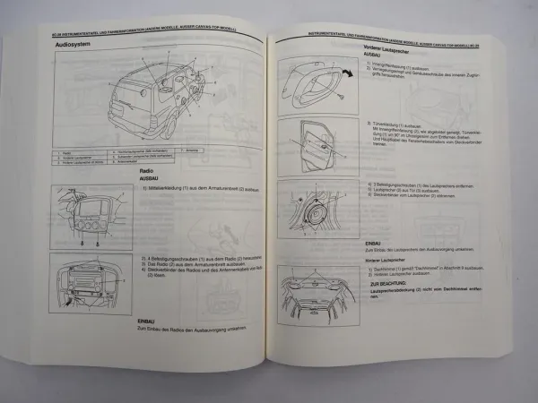 Original Suzuki Grand Vitara ab 2003 Werkstatthandbuch Reparaturanleitung 2 Bände