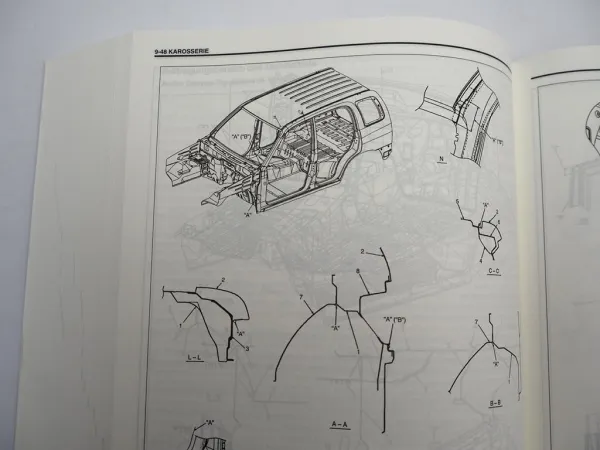 Original Suzuki Grand Vitara ab 2003 Werkstatthandbuch Reparaturanleitung 2 Bände
