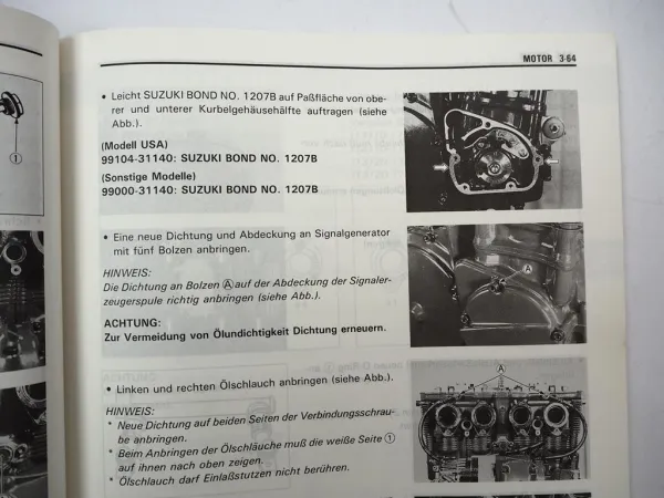 Original Suzuki GSX-R750W Werkstatthandbuch Wartung Reparaturanleitung 1992