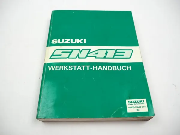 Original Suzuki Jimny FJ SN413 Werkstatthandbuch Reparaturanleitung 1998