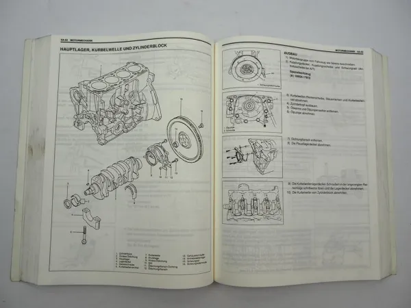 Original Suzuki Jimny FJ SN413 Werkstatthandbuch Reparaturanleitung 1998