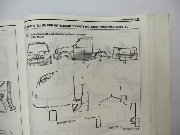 Original Suzuki Jimny FJ SN413 Werkstatthandbuch Reparaturanleitung 1998