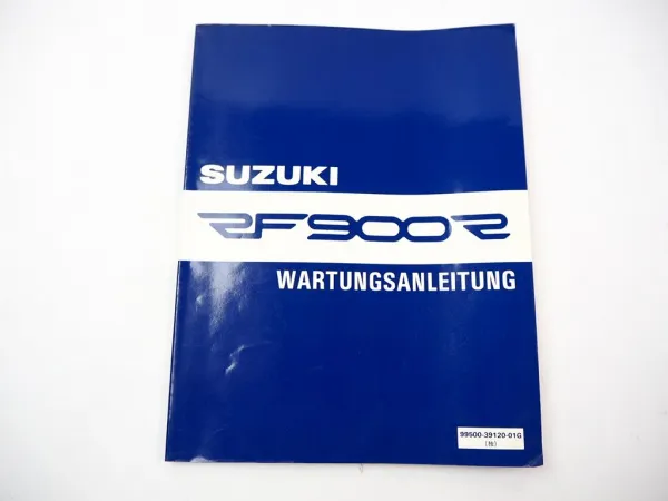 Original Suzuki RF900R Werkstatthandbuch Wartung Reparaturanleitung 1994