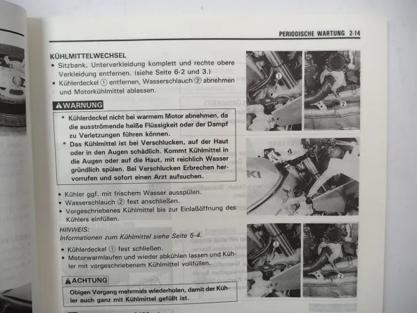 Original Suzuki RF900R Werkstatthandbuch Wartung Reparaturanleitung 1994