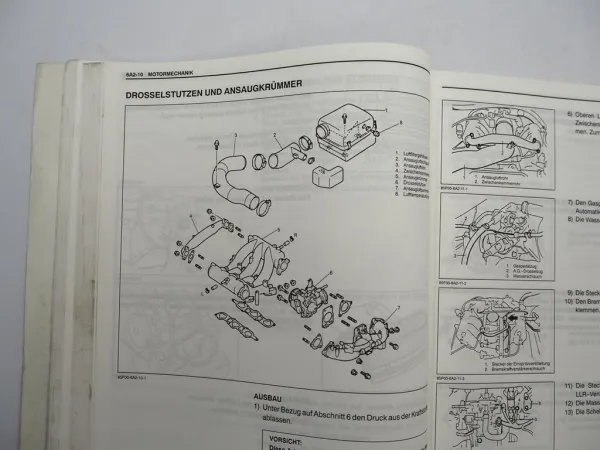 Original Suzuki Vitara SV620 Werkstatthandbuch 1995 / 96 Reparaturanleitung