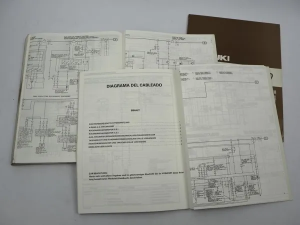 Original Suzuki Vitara SV620 Werkstatthandbuch 1995 / 96 Reparaturanleitung