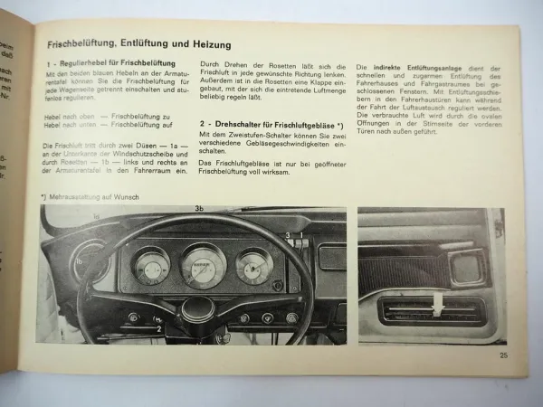 Original VW Bus T2 T2a Betriebsanleitung 1971 Transporter Handbuch Bedienungsanleitung
