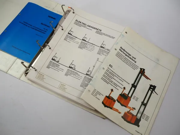 Original Wagner EGV EGU EGN EGA EGZ Betriebsanleitung & Ersatzteilliste 1990